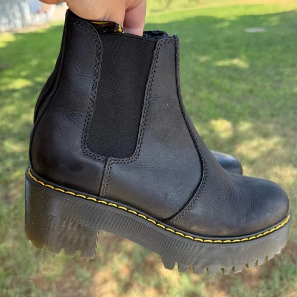 Free People Dr. Martens Rometty Chelsea Boots Size 7, EU 38 $198 - Picture 4 of 11